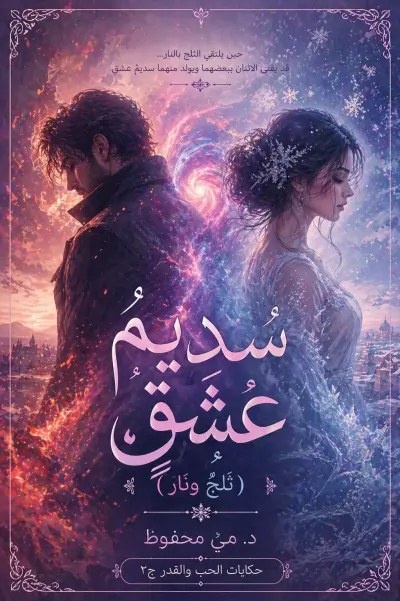 غلاف رواية سديم عشق