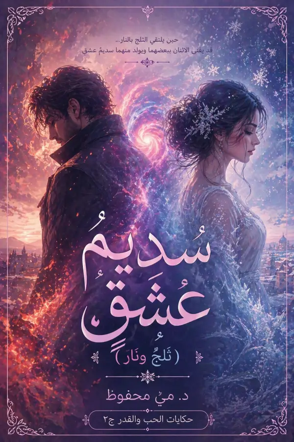 غلاف رواية سديم عشق